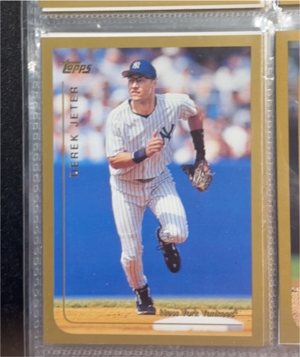 1999 Topps #85 Derek Jeter — front