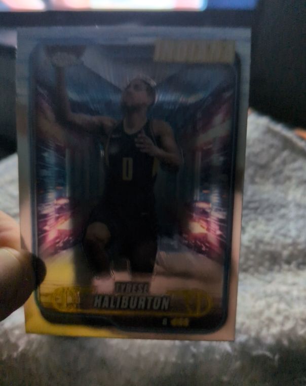 2024-25 Topps Chrome #100 Tyrese Haliburton — front