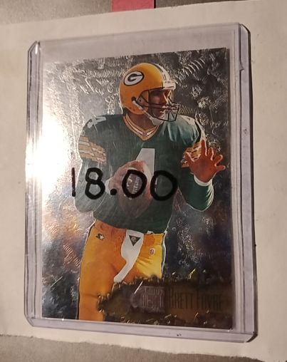 1996 Fleer Metal #45 Brett Favre — front