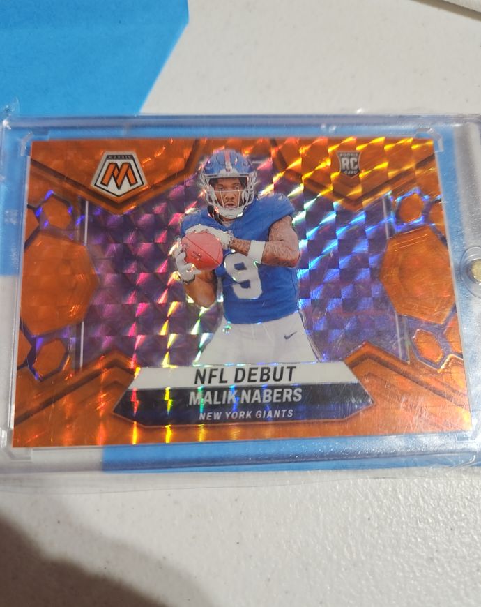 2024 Panini Mosaic NFL Debut #284 Malik Nabers — front