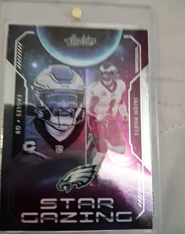 2023 Panini Absolute Star Gazing #SG-1 Jalen Hurts — front