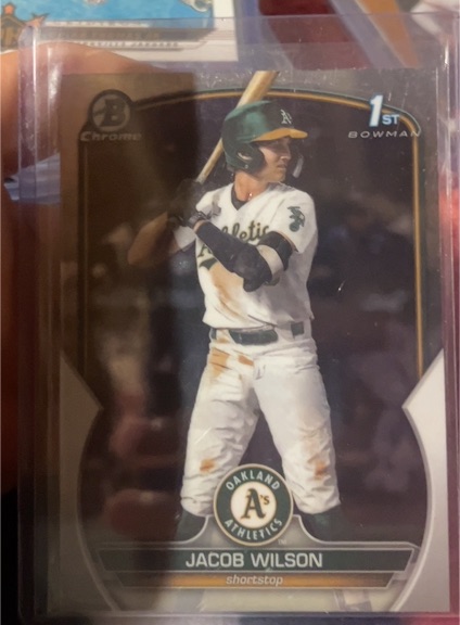 2023 Bowman Draft Chrome #BDC-121 Jacob Wilson — front