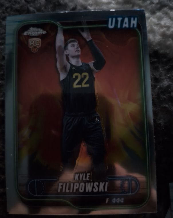 2024-25 Topps Chrome #127 Kyle Filipowski Rookie Card — front