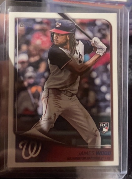 2025 Topps Flagship Collection #1 James Wood — front
