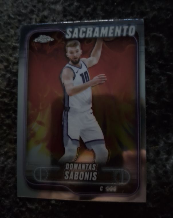 2024-25 Topps Chrome #153 Domantas Sabonis — front