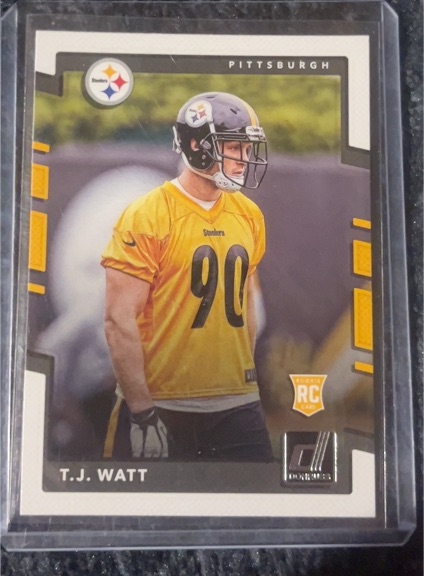 2017 Panini Donruss #372 T.J. Watt — front