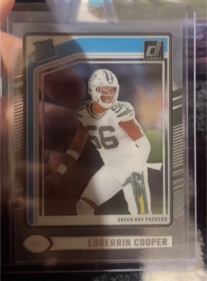 2024 Donruss Clearly #Edgerrin Cooper Rated Rookie — front