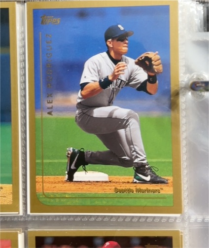 1999 Topps #300 Alex Rodriguez — front
