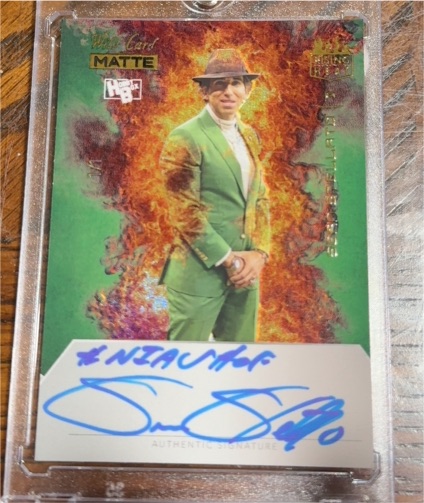2024 Wild Card Matte Rising Heat Sean Stellato Autograph — front