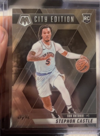 2024-25 Panini Mosaic City Edition #290 Stephon Castle — front