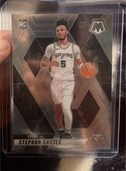 2024-25 Panini Mosaic #236 Stephon Castle — front