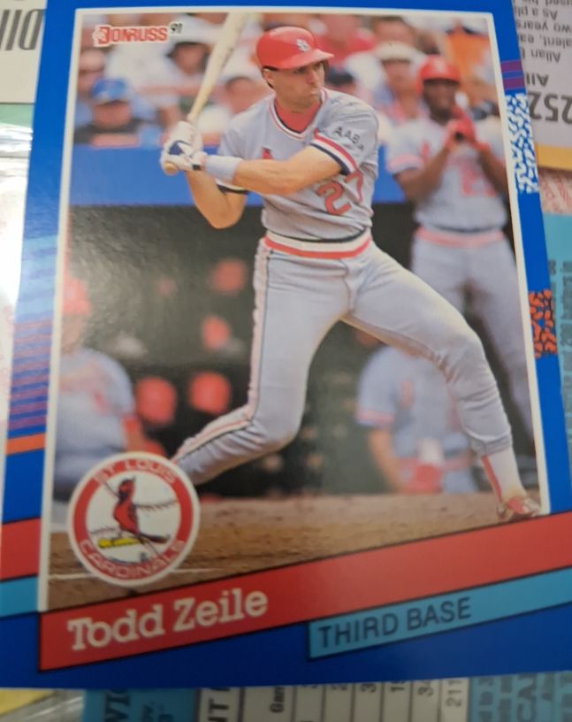 1991 Donruss #71 Todd Zeile — front