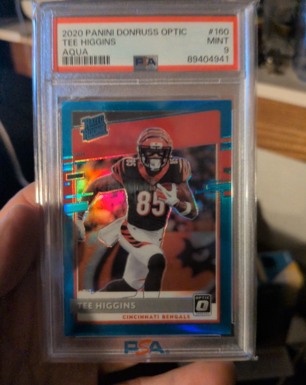 2020 Panini Donruss Optic #160 Tee Higgins — front