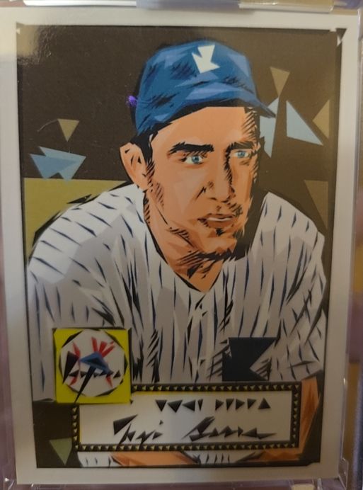 2022 Topps X Naturel 1952 #A-2 Yogi Berra — front