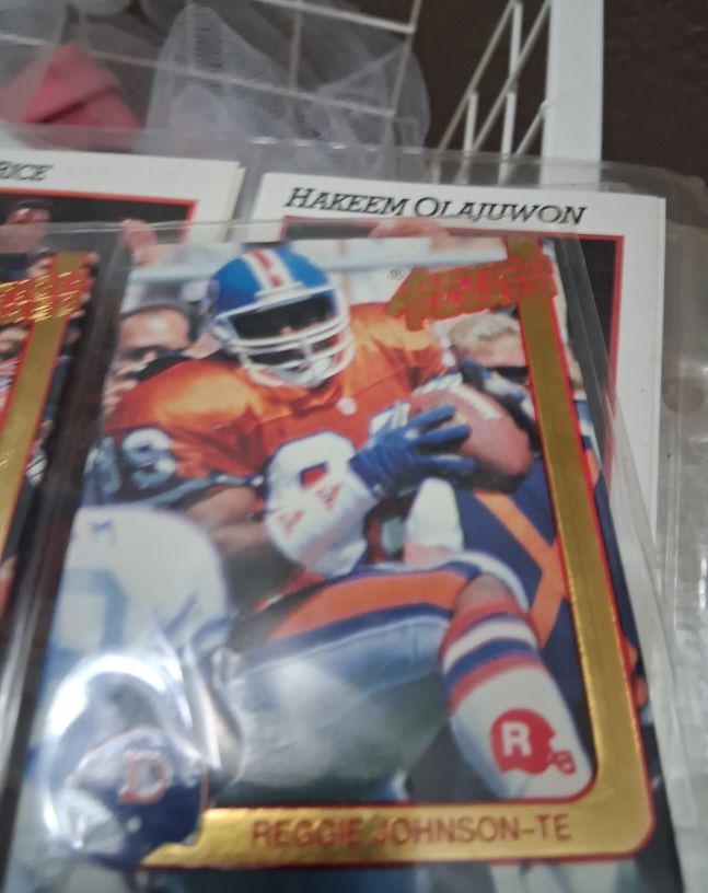 1991 Action Packed Football Rookie #68 Reggie Johnson — front
