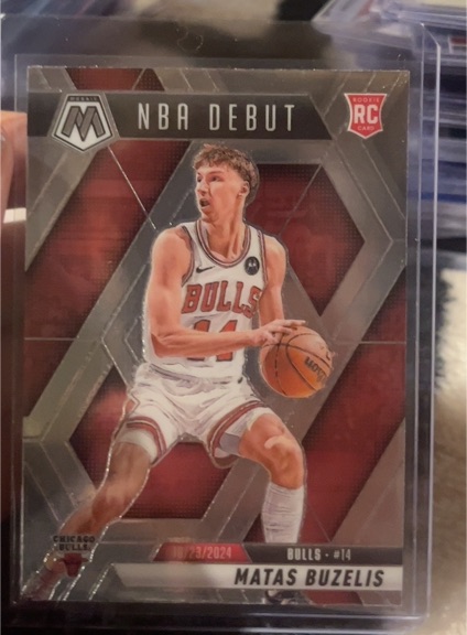 2024-25 Panini Mosaic #257 Matas Buzelis — front