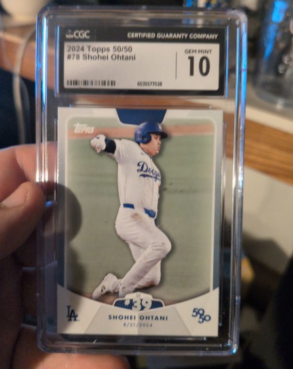 2024 Topps 50/50 #78 Shohei Ohtani — front