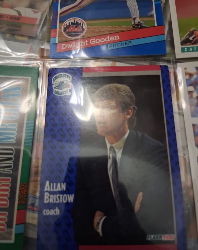 1991-92 Fleer #252 Allan Bristow — front