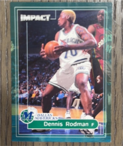 1999 Skybox Impact #113 Dennis Rodman — front