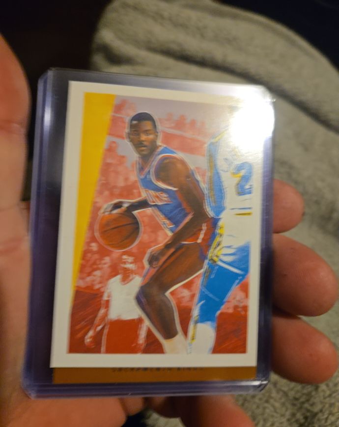 1990-91 NBA Hoops #362 Joe Dumars — front