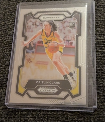 2021 Panini Prizm Draft Picks #RC Caitlin Clark — front