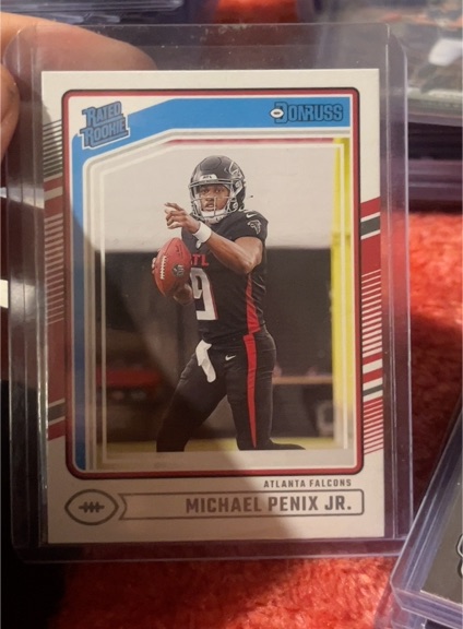 2023 Donruss Rated Rookie Michael Penix Jr. — front