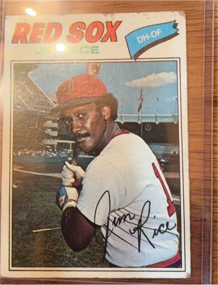 1975 Topps #350 Jim Rice — front