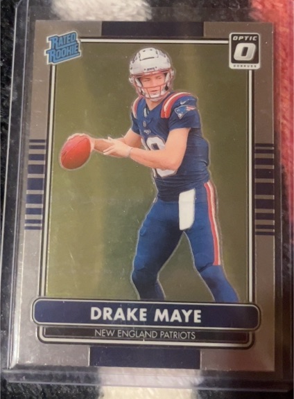 2022 Donruss Optic Rated Rookie Drake Maye — front
