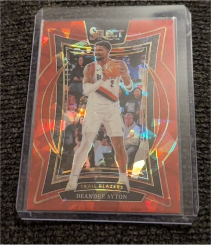 2022 Panini Select #25 Deandre Ayton — front