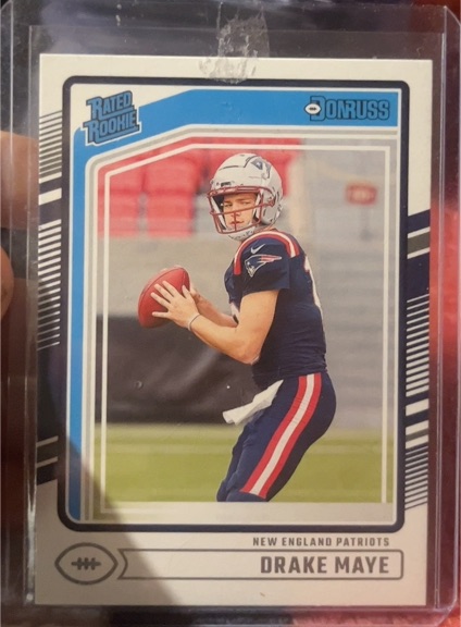 2022 Donruss Rated Rookie #370 Drake Maye — front