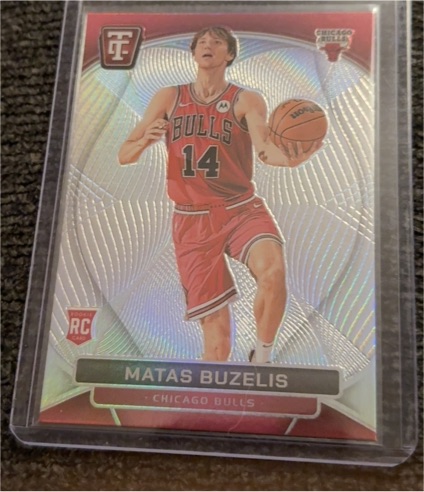 2022 Panini Chronicles Draft Picks #14 Matas Buzelis — front