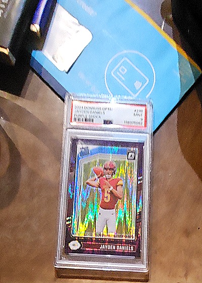 2021 Donruss Optic #216 Jayden Daniels — front
