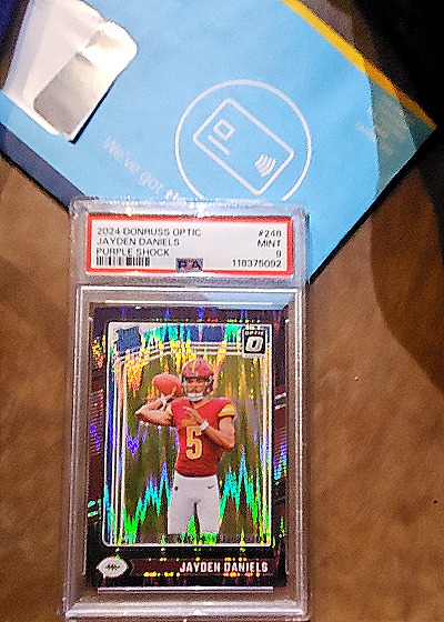 2024 Donruss Optic #249 Jayden Daniels — front