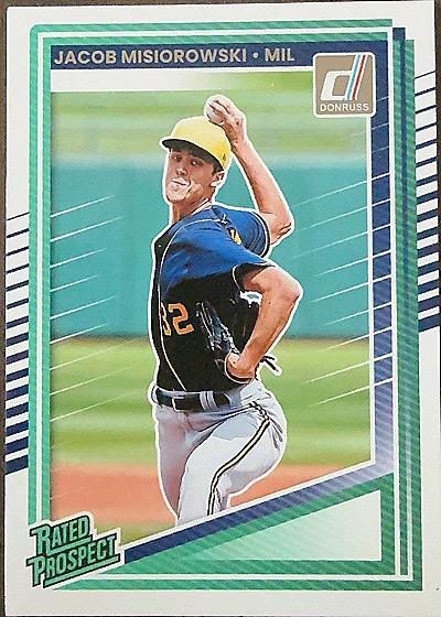 2022 Donruss Rated Prospect #RP-32 Jacob Misiorowski — front