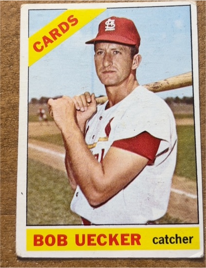 1963 Topps #100 Bob Uecker — front