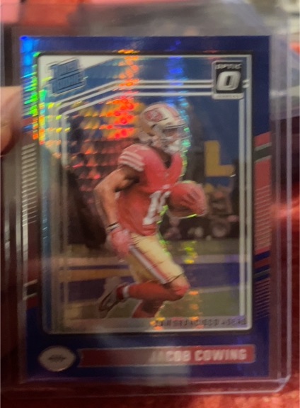 2023 Donruss Optic #453 Jacob Cowing — front