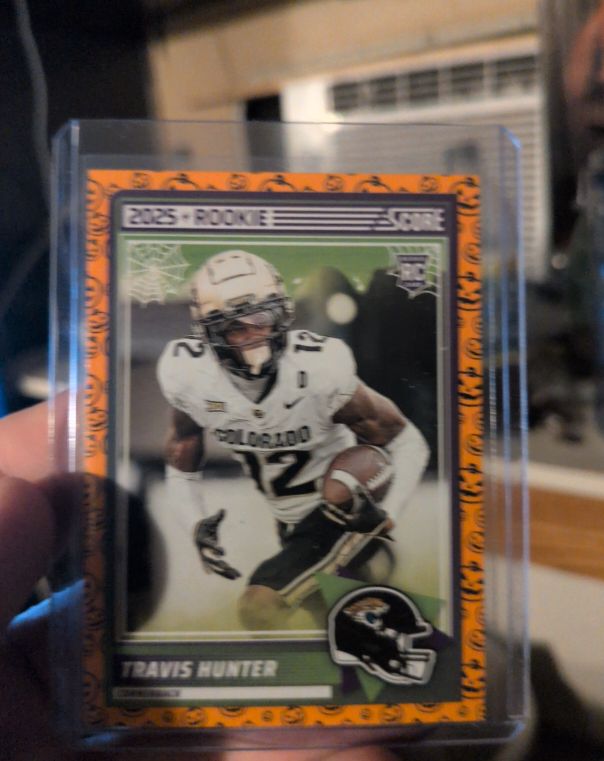 2023 Score Rookie Travis Hunter — front