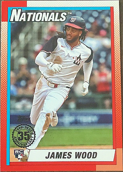 2023 Topps 35th Anniversary #35 James Wood — front