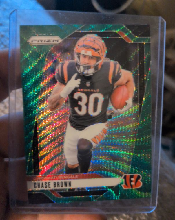 2023 Panini Prizm #30 Chase Brown — front