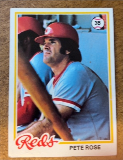 1975 Topps #100 Pete Rose — front