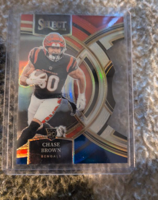 2022 Select #RC Chase Brown — front