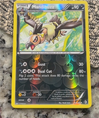 2013 Pokémon #27 Mandibuzz — front