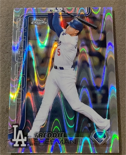 2023 Topps Chrome #US-DF-FF Freddie Freeman — front