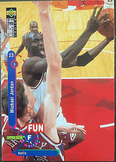 1993 Upper Deck Collector's Choice #23 Michael Jordan — front