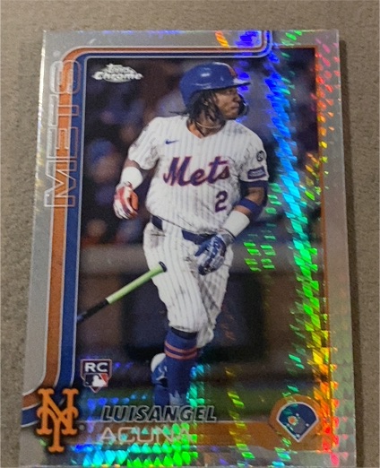 2023 Topps Chrome #M-10 Luis Angel Acuna — front
