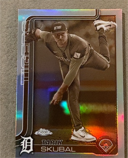 2021 Topps Chrome #TC-TS Tarik Skubal — front