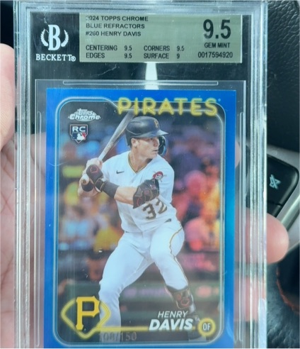 2024 Topps Chrome #260 Henry Davis — front