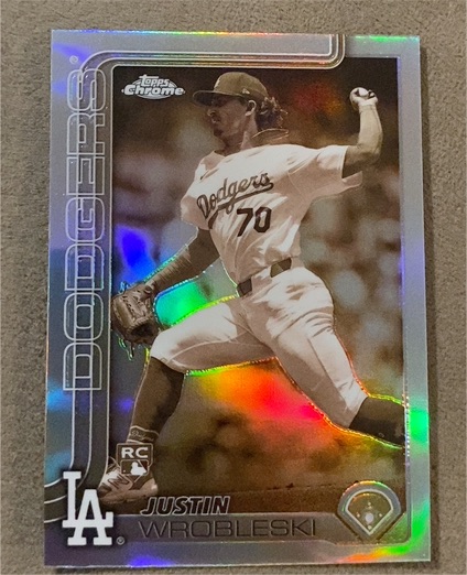 2022 Topps Chrome #70 Justin Wrobleski — front