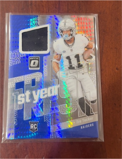 2022 Donruss Optic #1st Year Tre Tucker — front