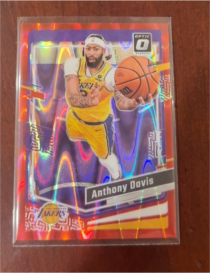 2020 Donruss Optic #20 Anthony Davis — front